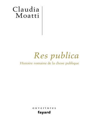 cover image of Res publica